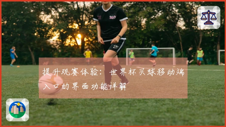 提升观赛体验：世界杯买球移动端入口的界面功能详解